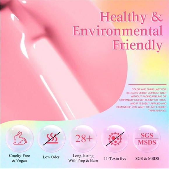 Blue Reflective Glitter Line Gel Nail Polish Sparkling French Graffiti Stripe - Picture 7 of 7